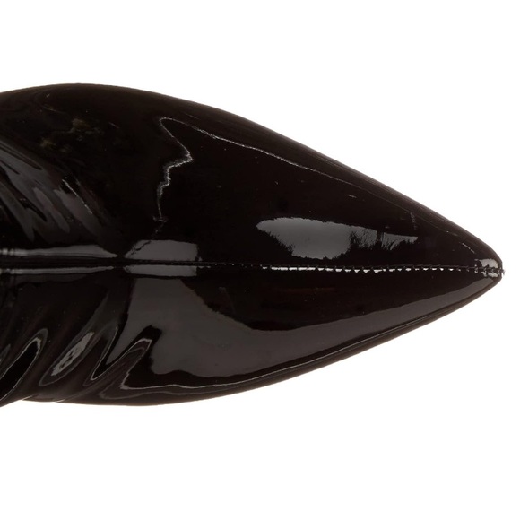 GUESS Dayton Stiletto Knee High Boot, Black Patent Size 8 - New In Box - Picture 5 of 8